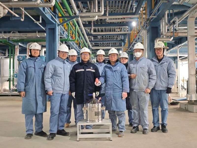 四川道默滨大阀门成功助力北京化工研究院天津科学试验基地单中心催化剂中试装置项目！